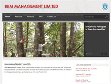 Tablet Screenshot of bkmmanagement.com